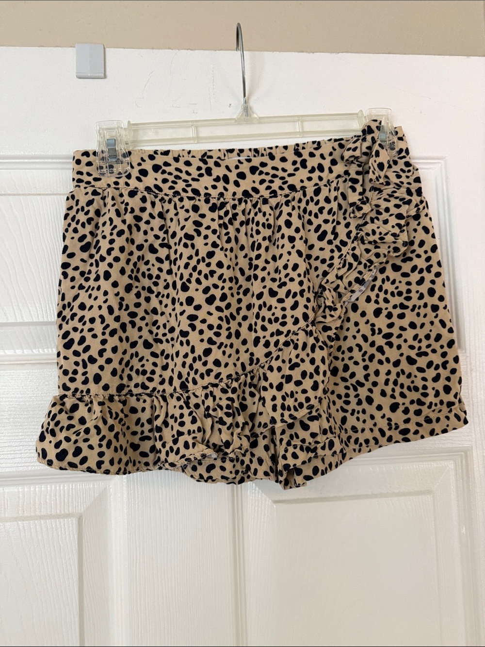 Crown & Ivy Animal Print Mini Skirt